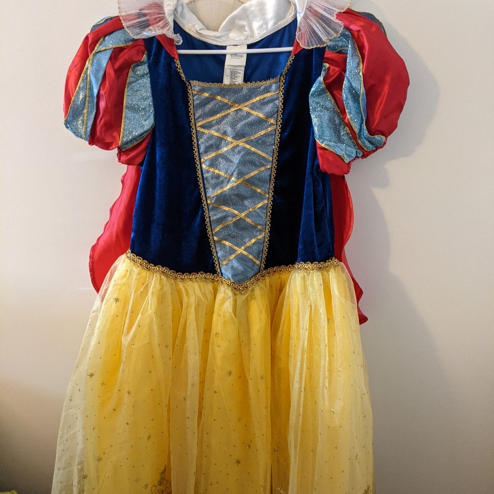 Snow White Disney princess costume women's large comes with accessories